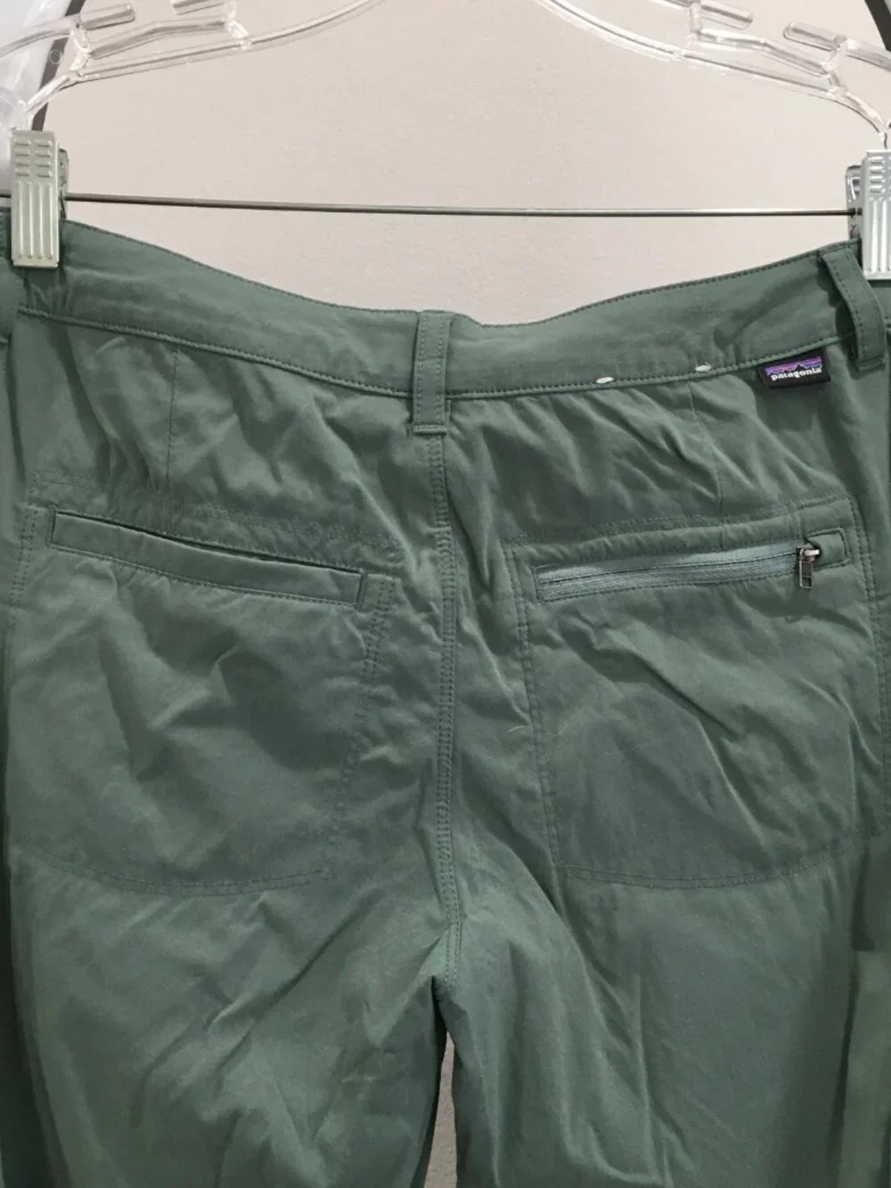 PATAGONIA Green Adjustable Convertible Leg Zip Pockets Hiking Activewear Pant - Picture 14 of 16